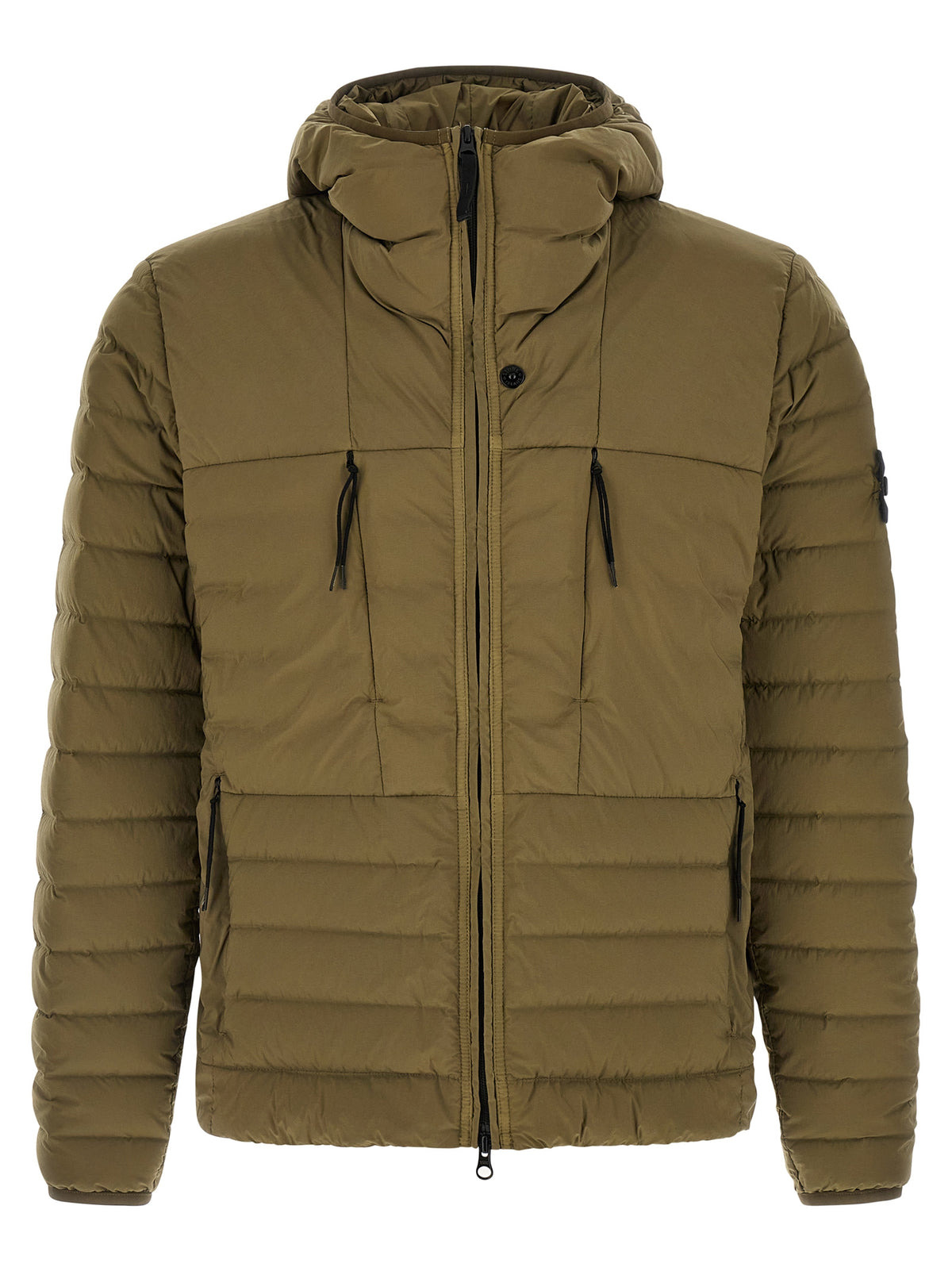 Stone Island Bicolor Polyamide Full-Length Jacket