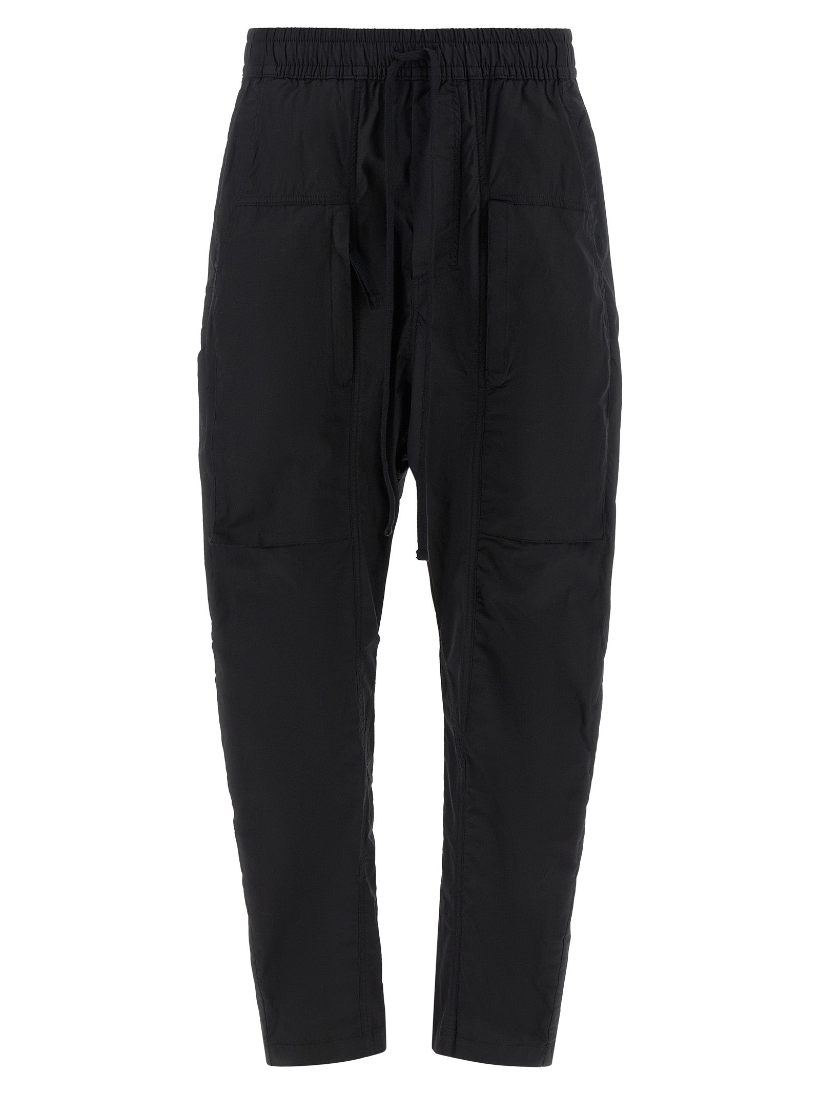 Thom Krom Black Cotton Casual Pants