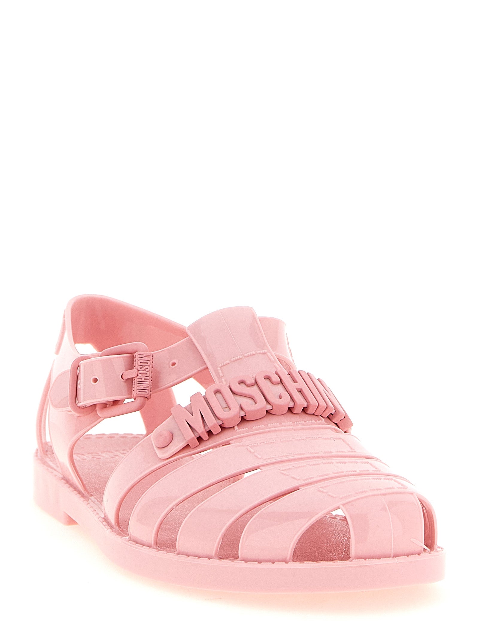 Moschino Multicolor Pvc Flat Sandals