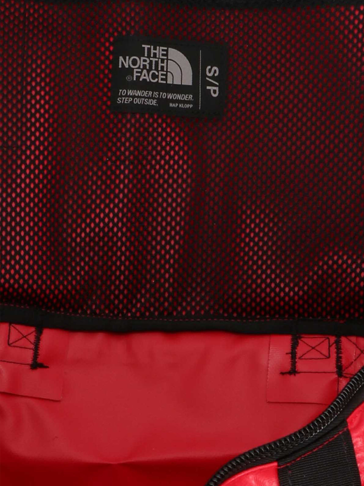 The North Face Red Recycled Polyester Backpack