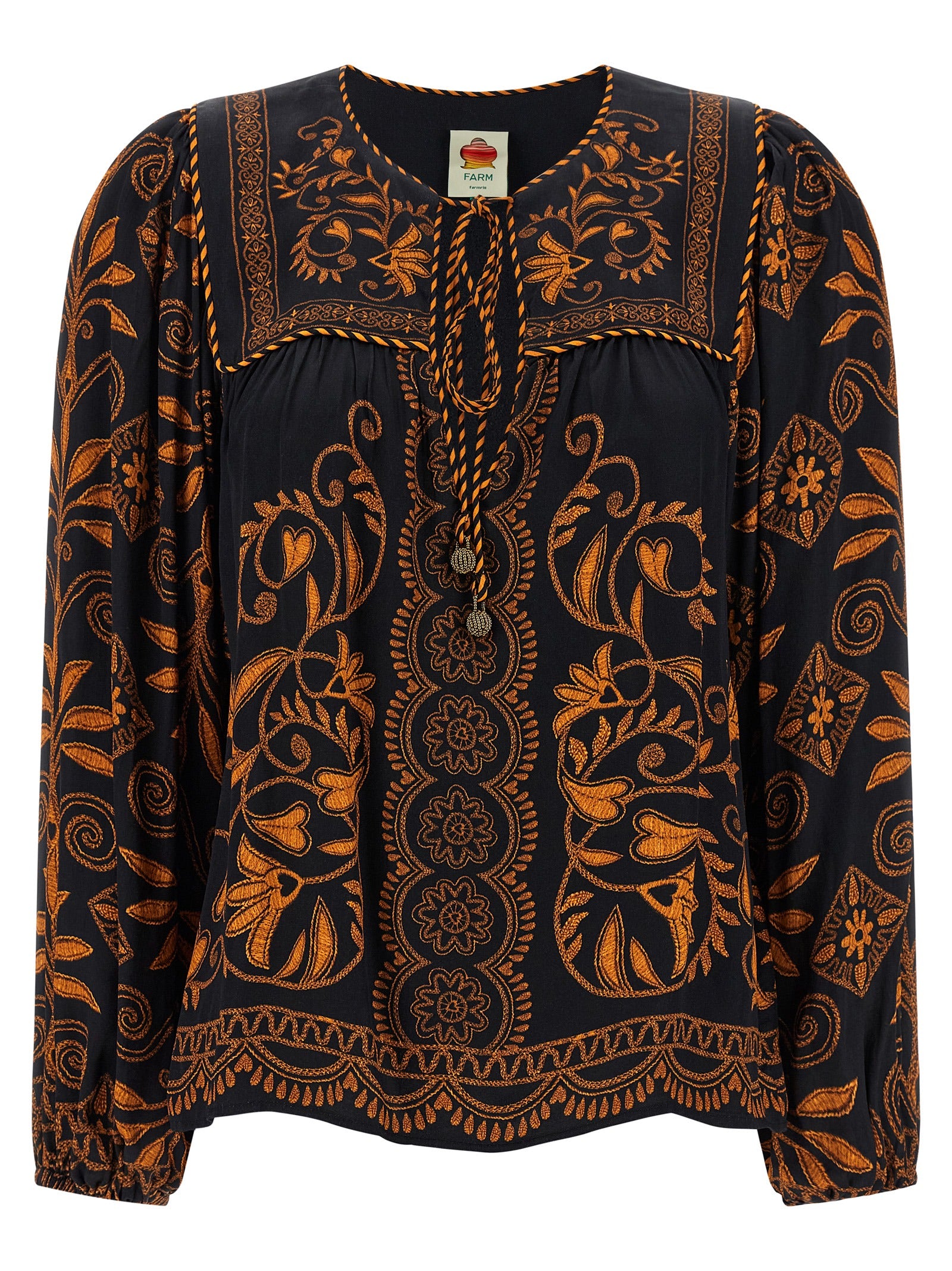 FARM RIO Multicolor Viscose Blouse