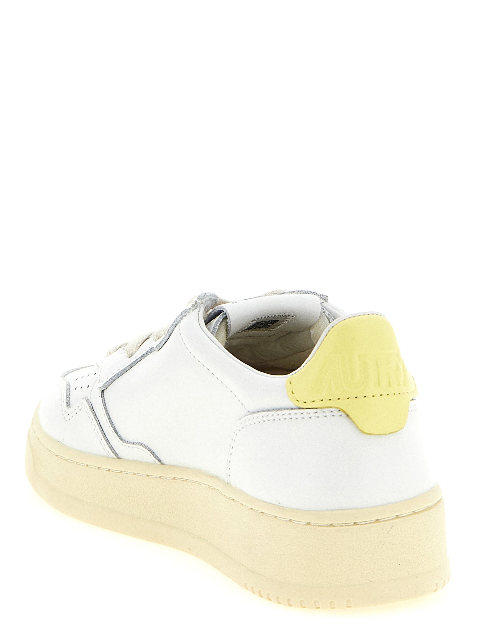 Autry Bicolor Cowhide Low Top Sneakers