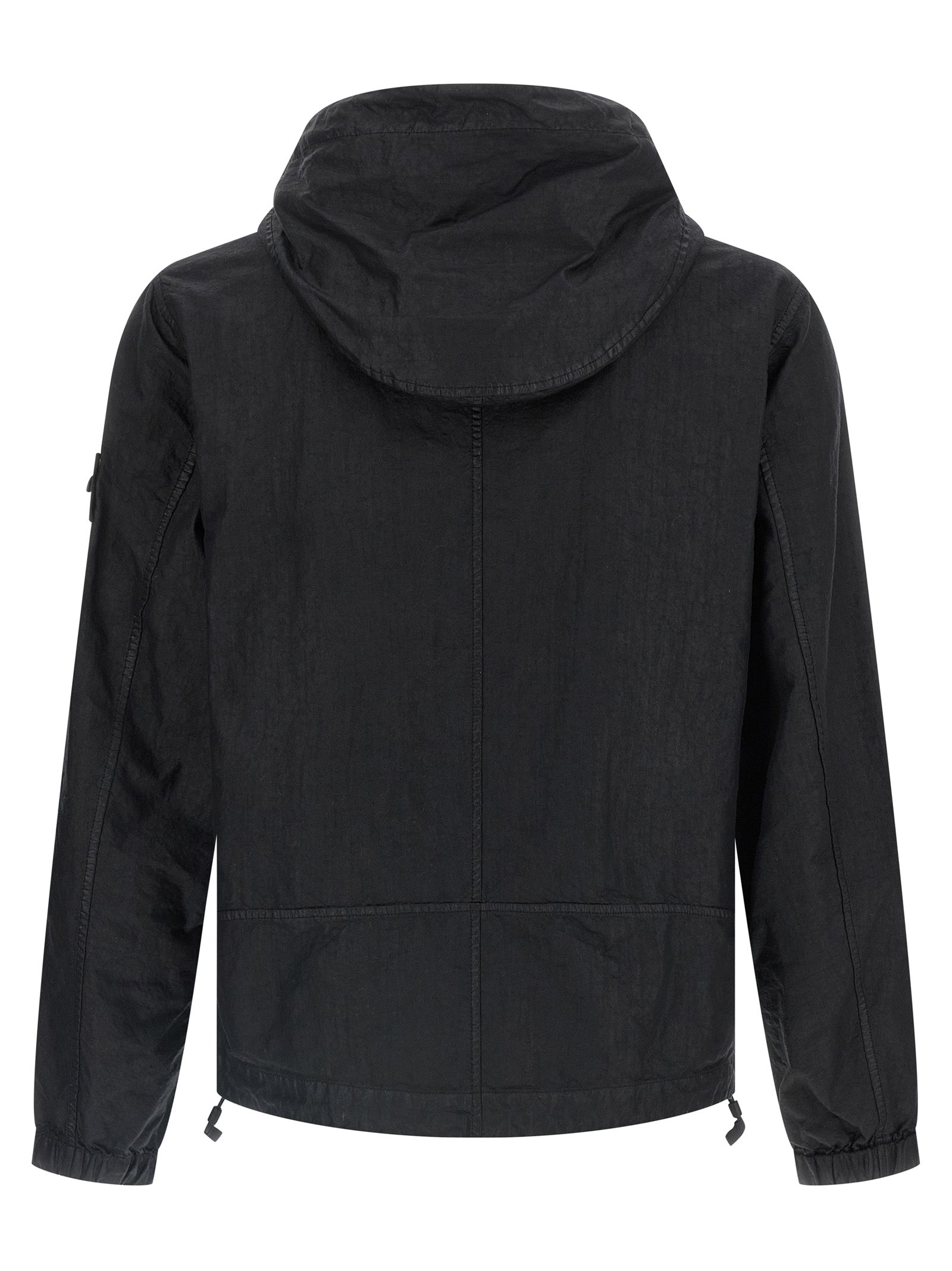 Stone Island Black Polyamide Shell Jacket