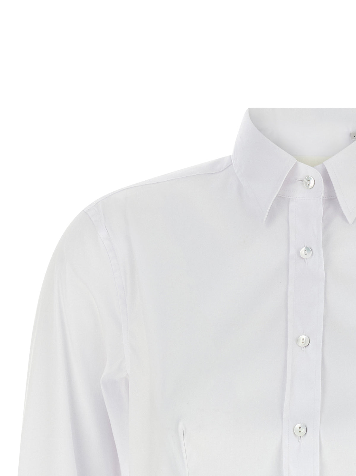 XACUS White Cotton Blouse