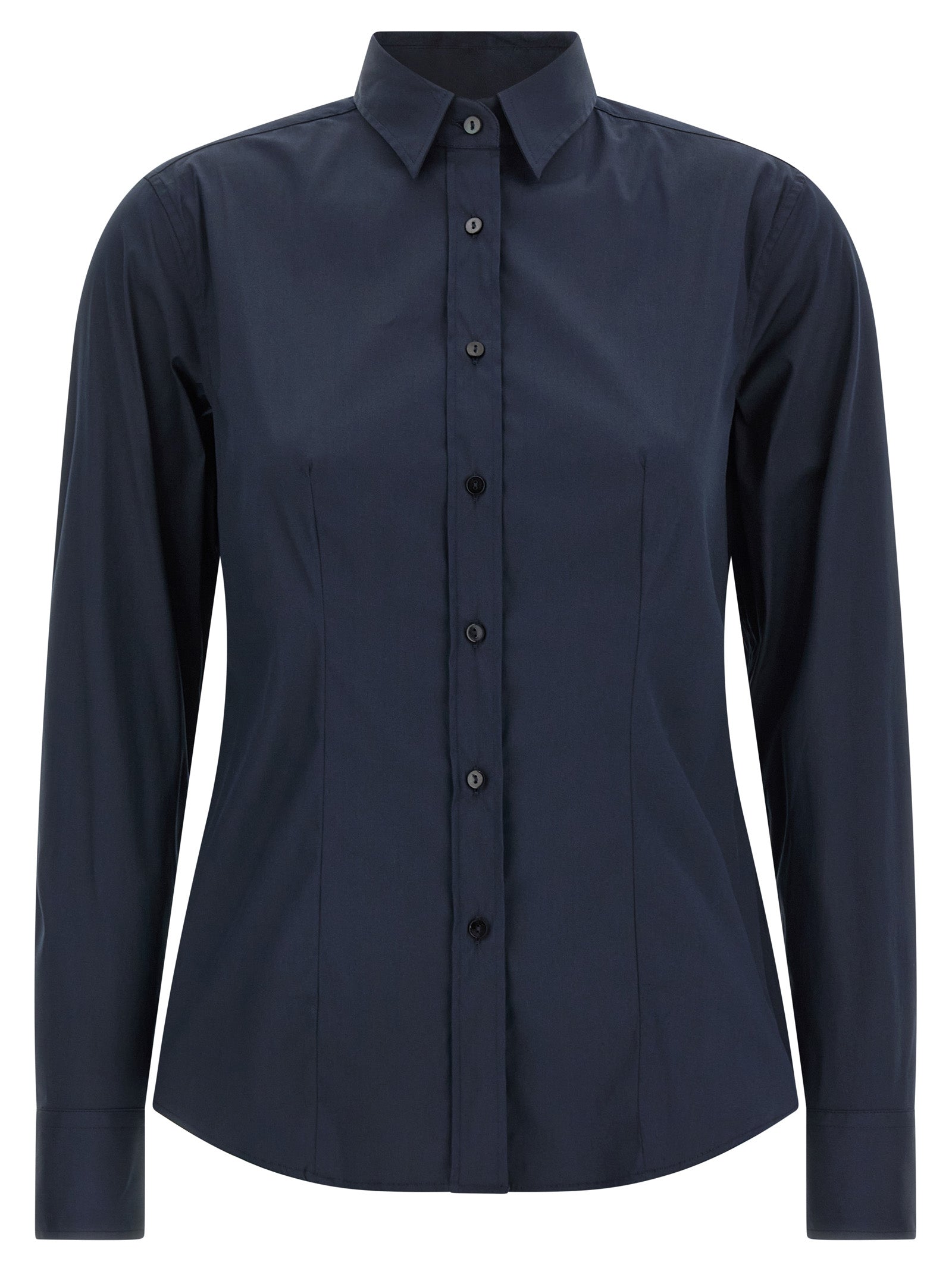 XACUS Blue Cotton Blouse