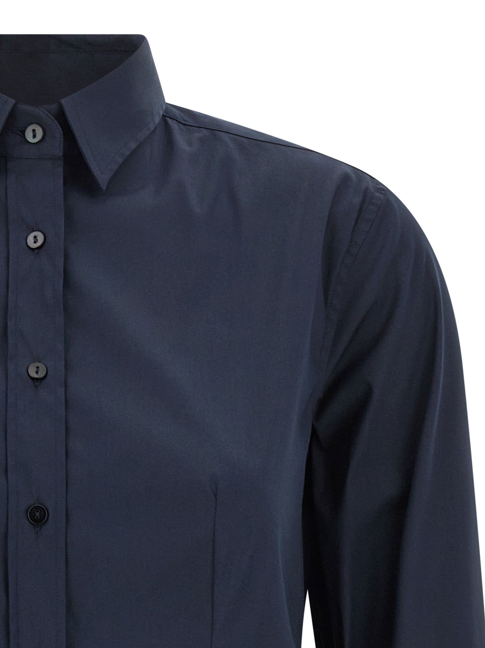 XACUS Blue Cotton Blouse