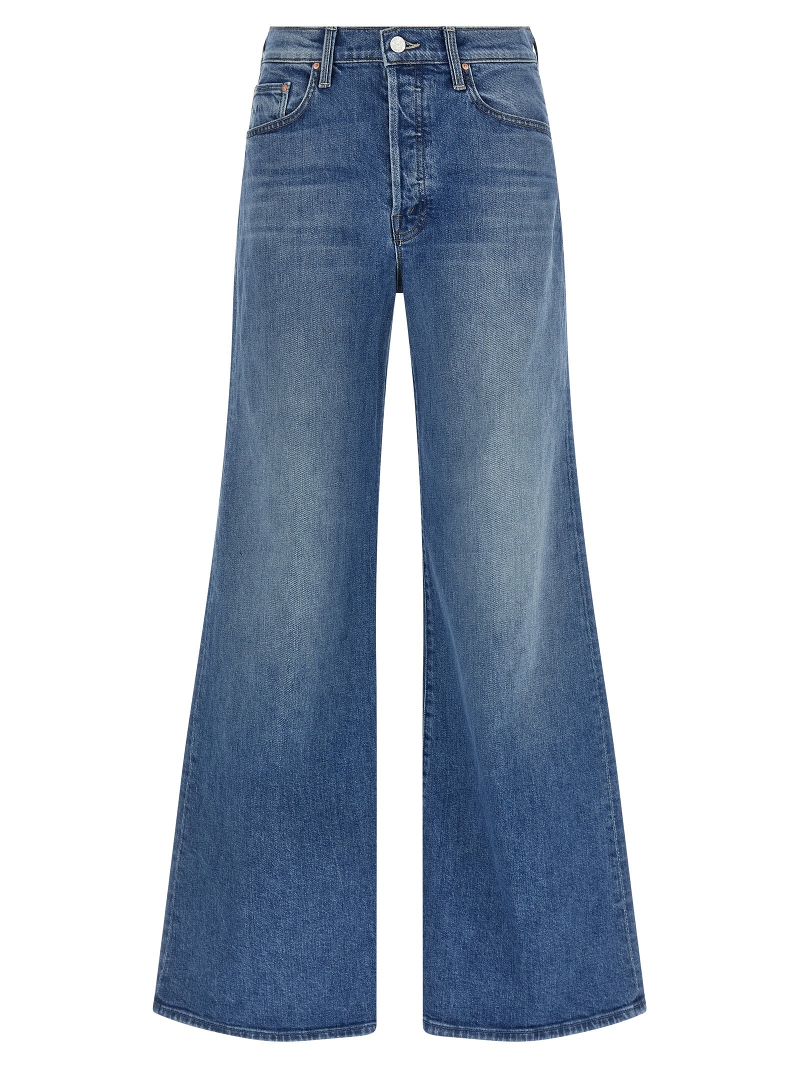 Mother Denim Blue Cotton Jeans Denim