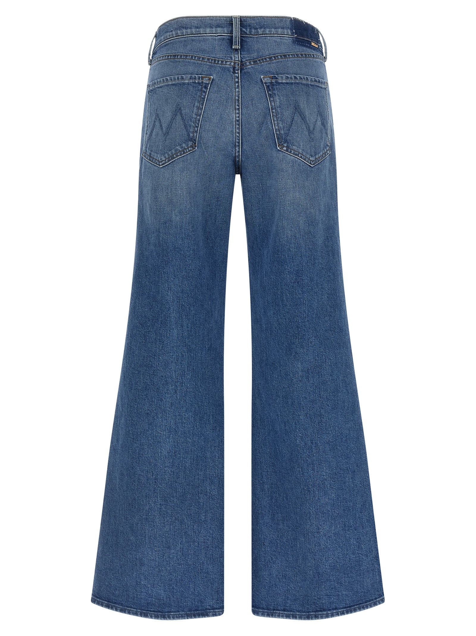 Mother Denim Blue Cotton Jeans Denim