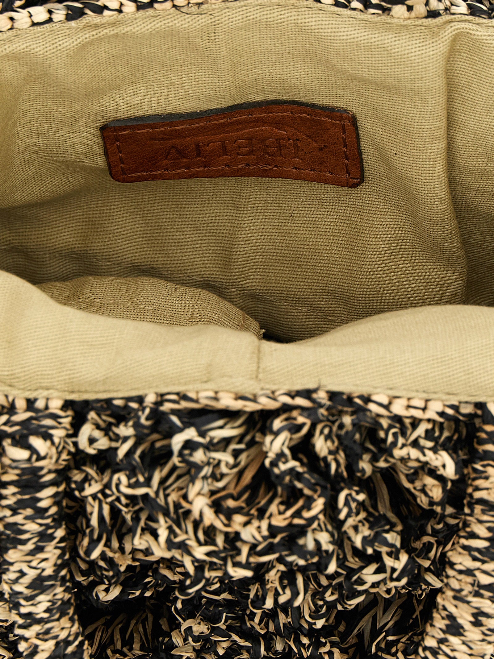 Ibeliv Bicolor Raffia Handbag