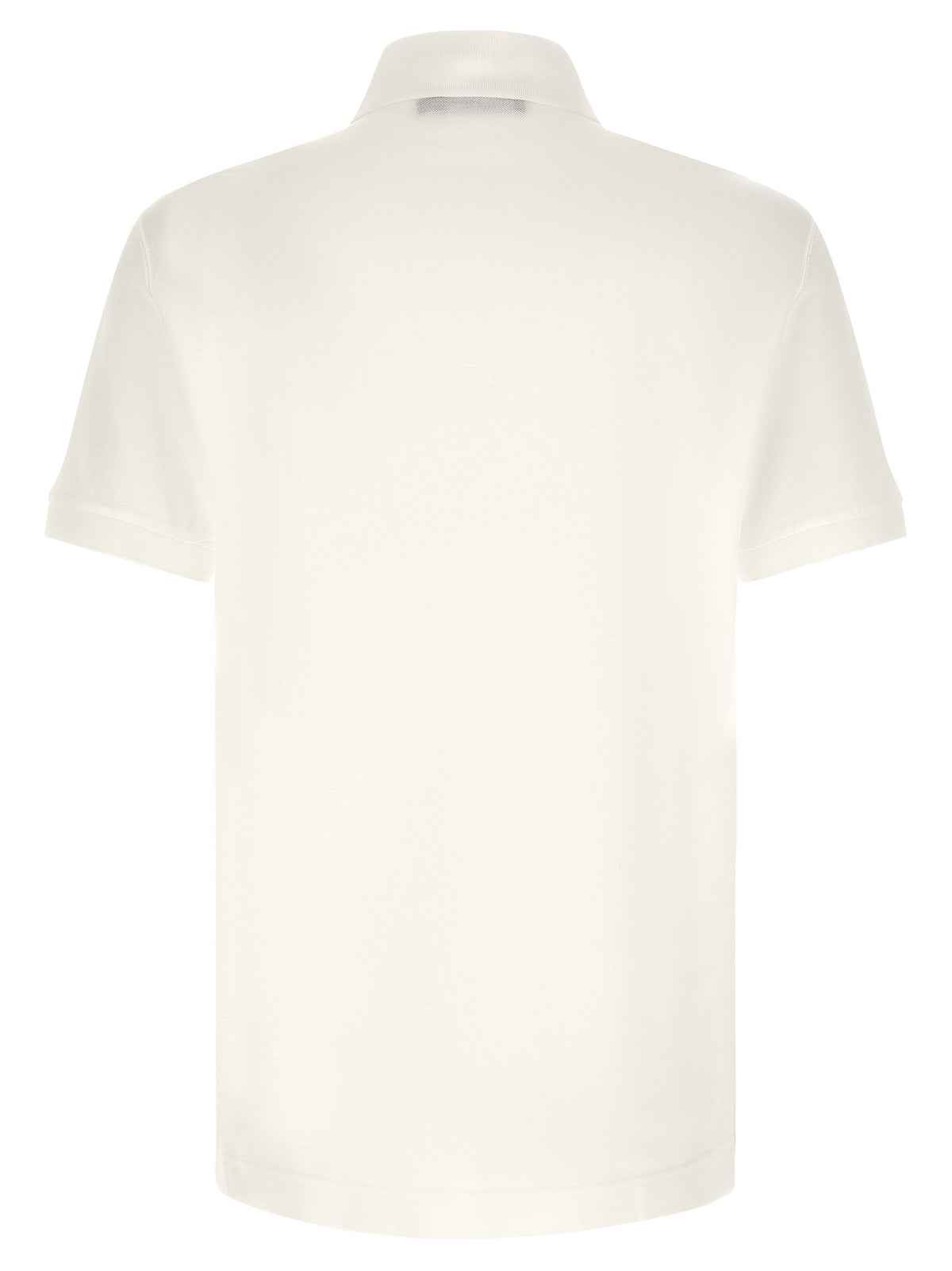 Dolce & Gabbana White Cotton Polo Shirt