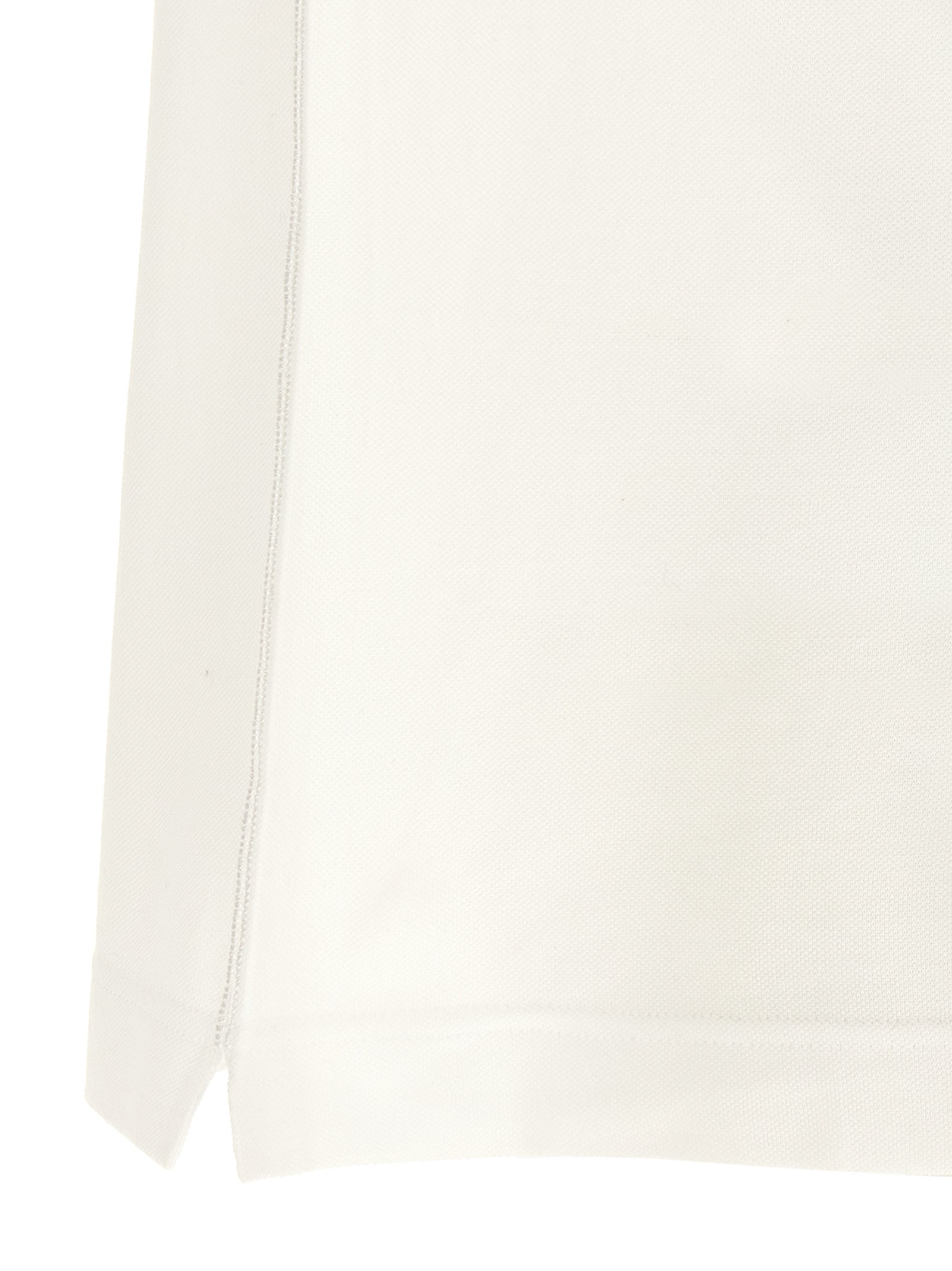 Dolce & Gabbana White Cotton Polo Shirt