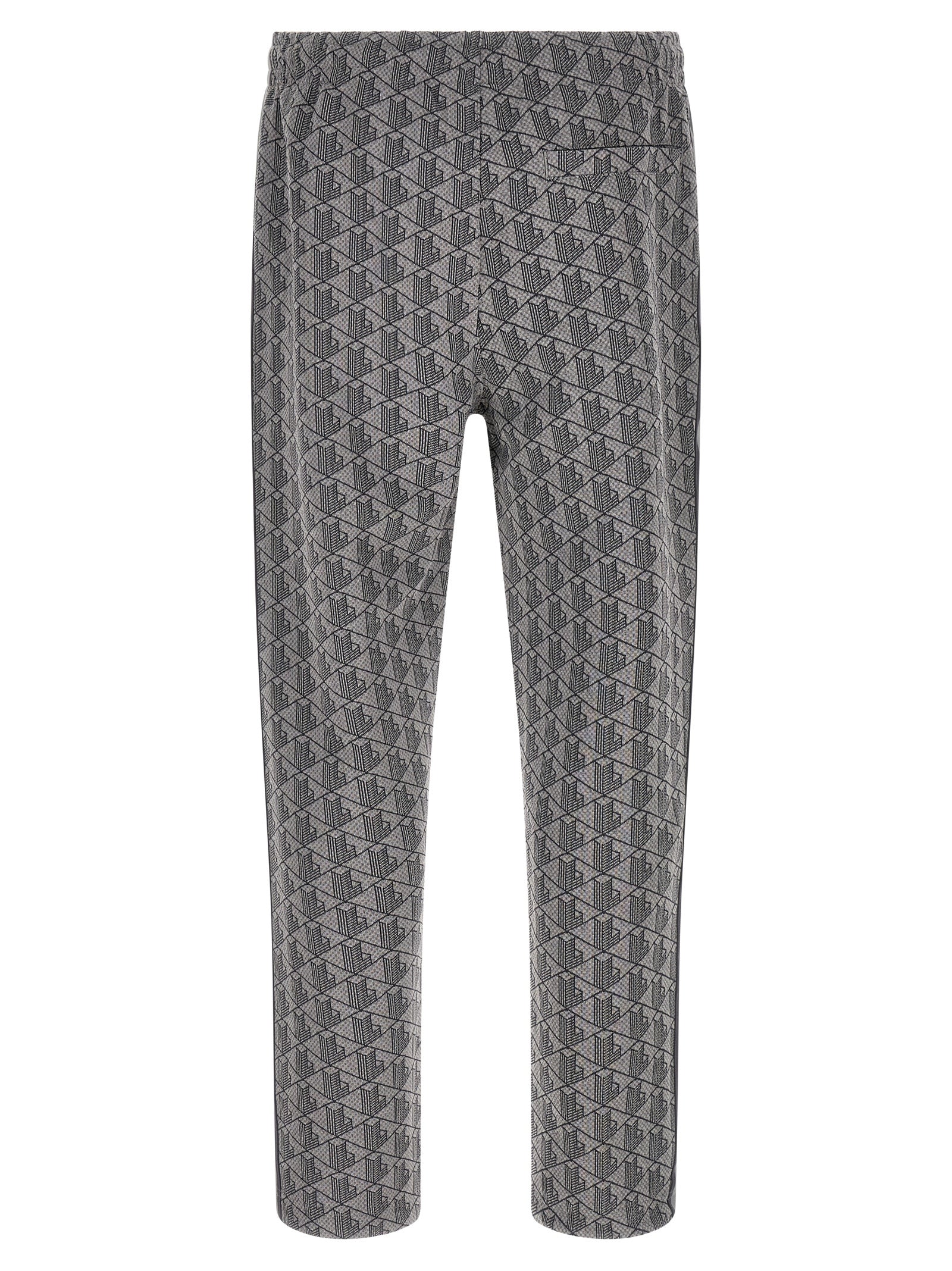 Lacoste Gray Polyester Joggers (Workout Pants)