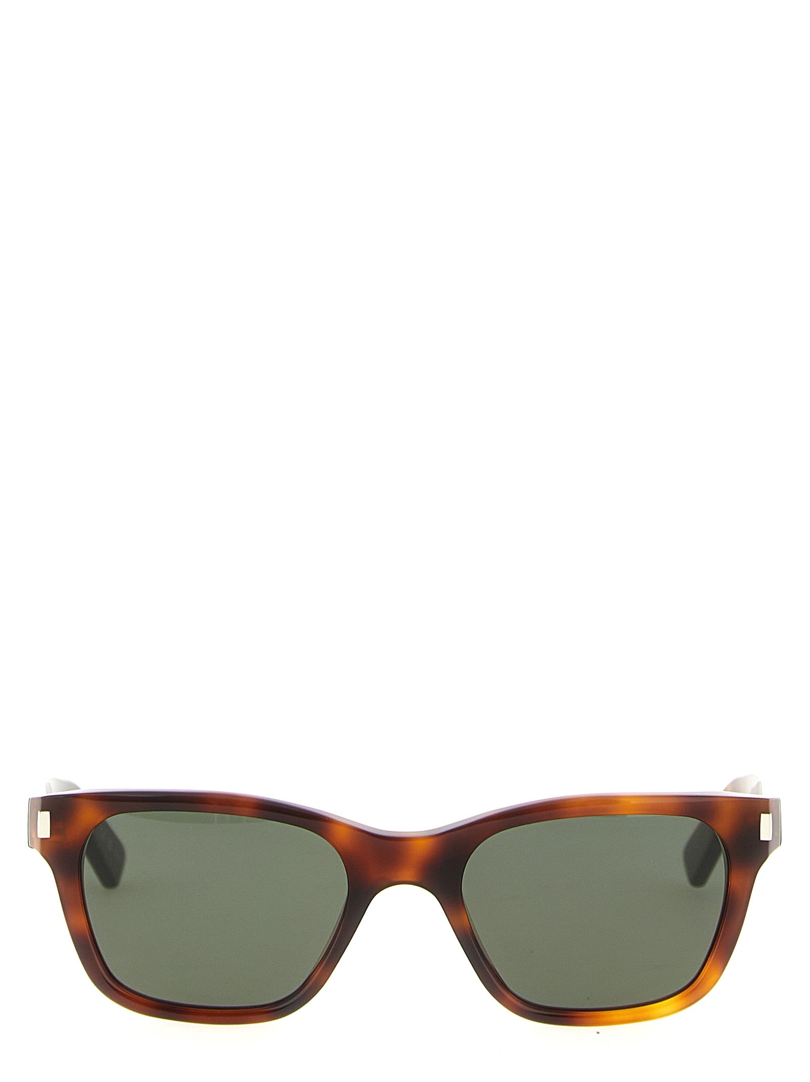Saint Laurent Brown Acetate Sunglasses