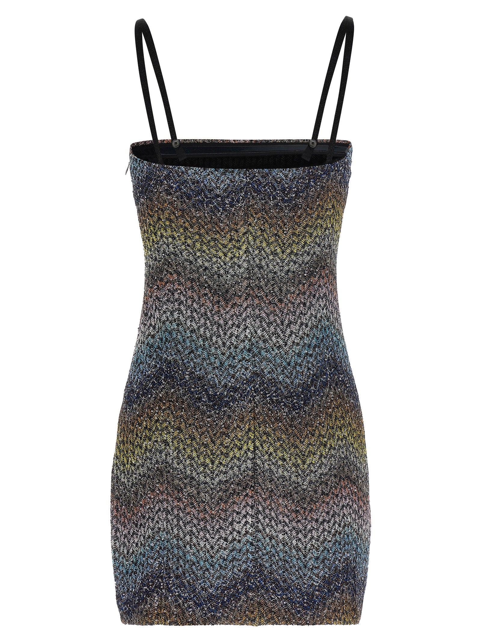 Missoni Multicolor Viscose Short Dress