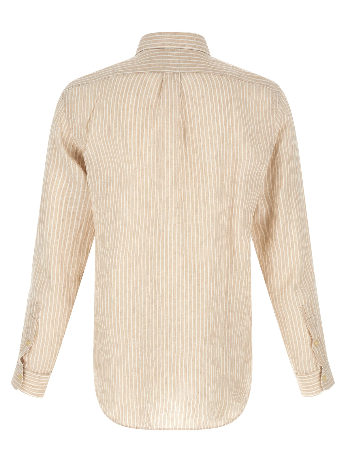 Polo Ralph Lauren Beige Linen Blouse