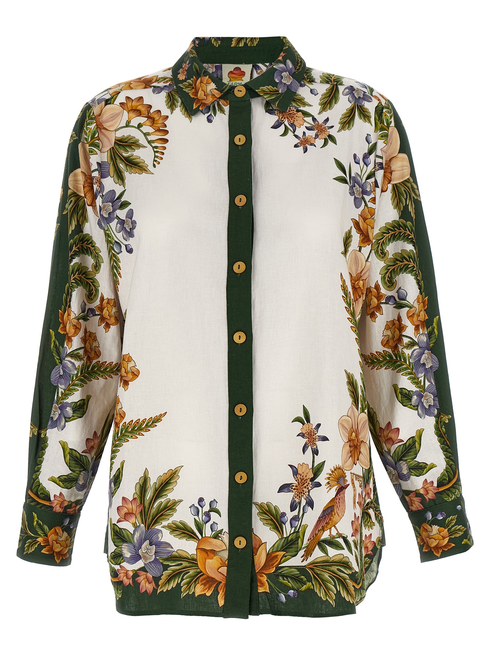FARM RIO Multicolor Cotton Blouse