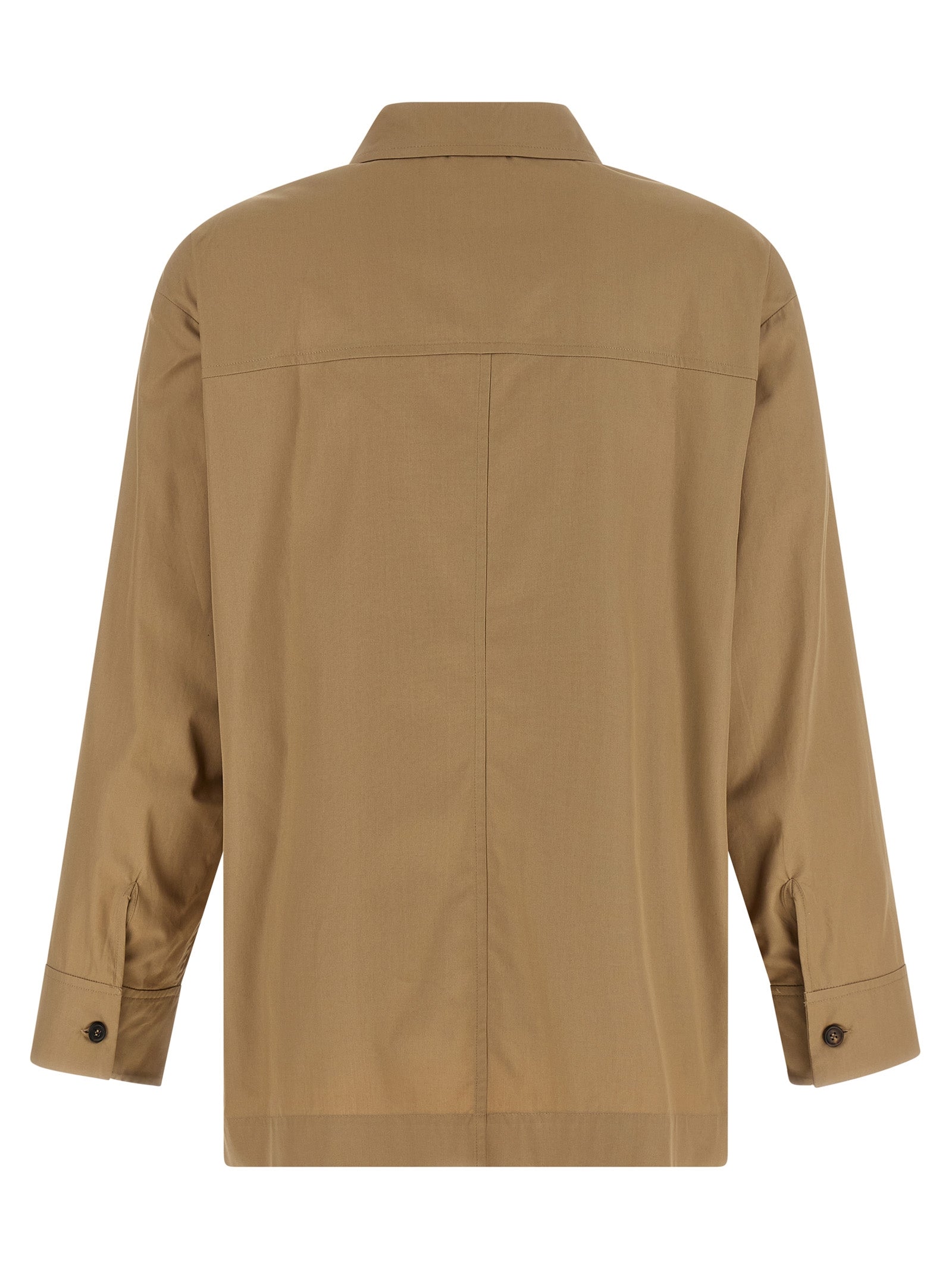 'S Max Mara Beige Cotton Blouse