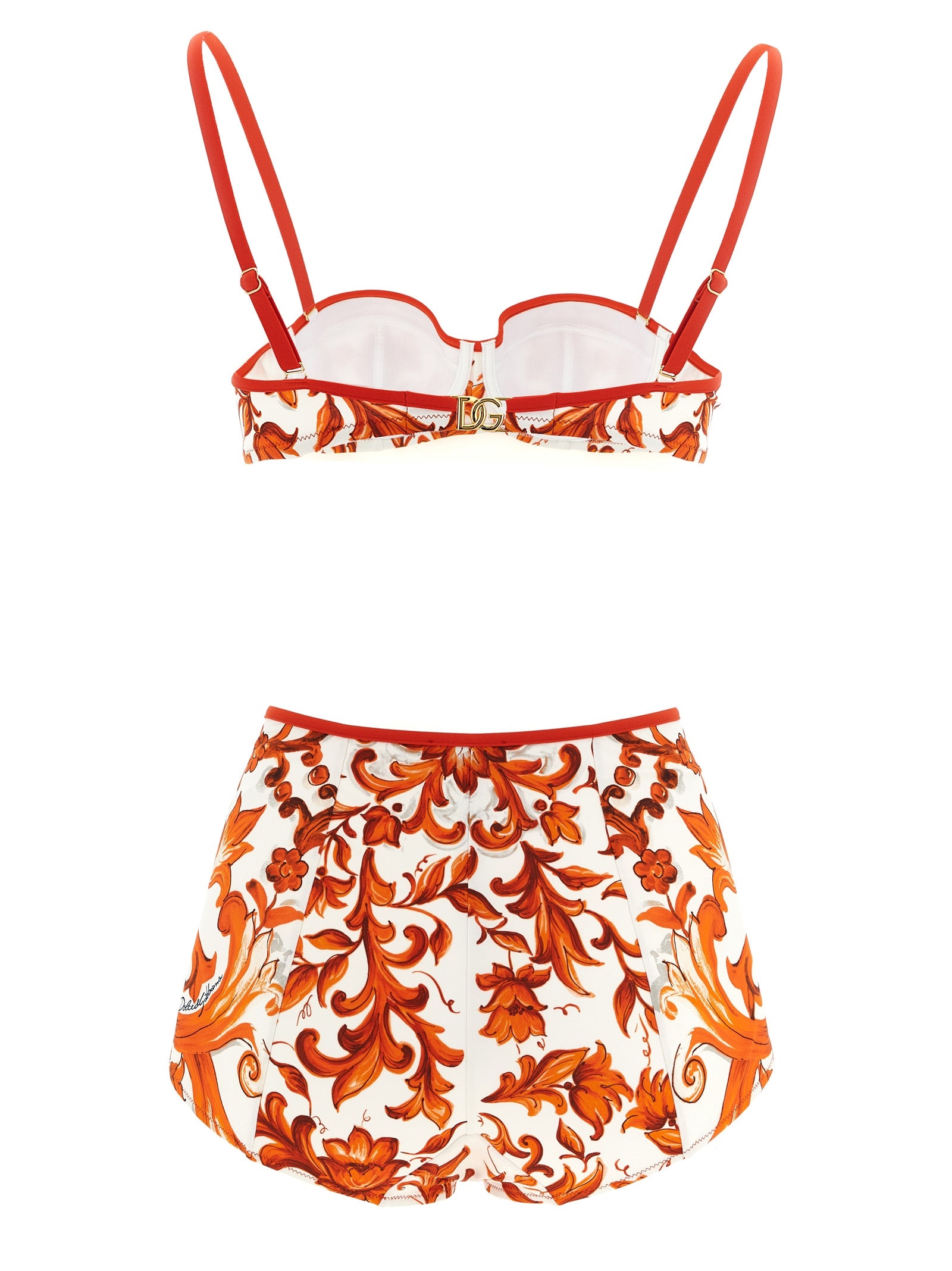 Dolce & Gabbana Orange Polyamide Bikini