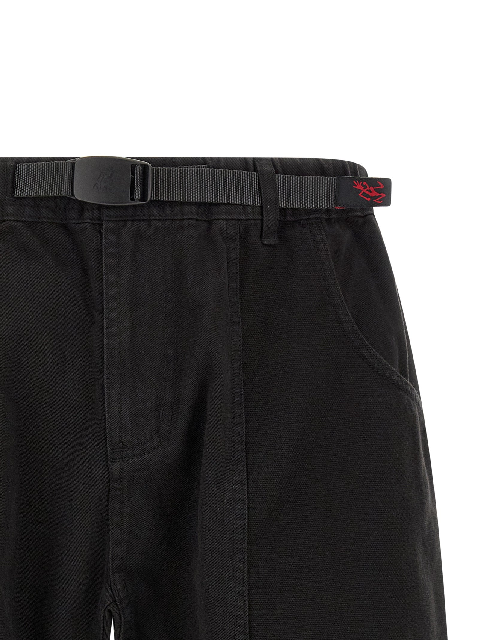 Gramicci Black Cotton Bermuda Shorts