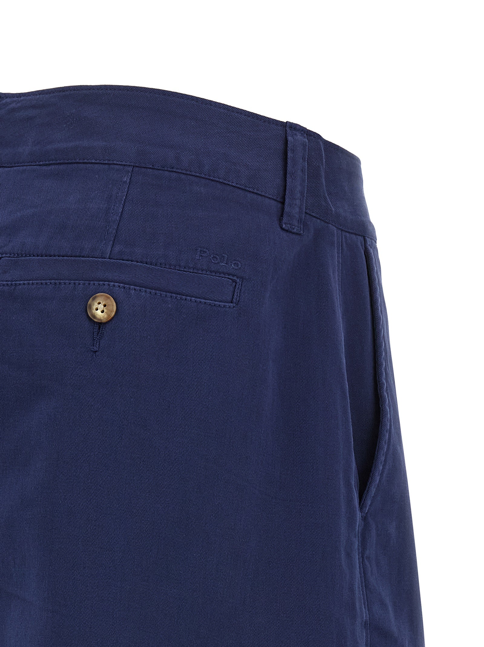 Polo Ralph Lauren Blue Cotton Bermuda Shorts