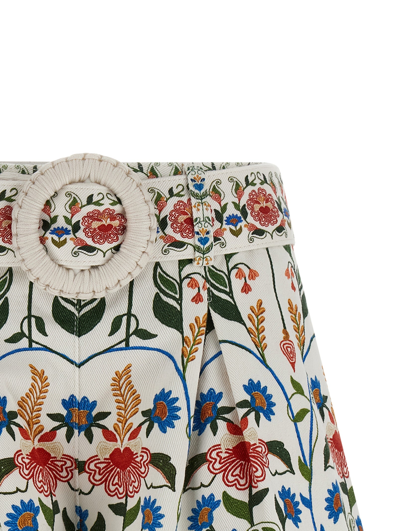 FARM RIO Multicolor Cotton Bermuda Shorts