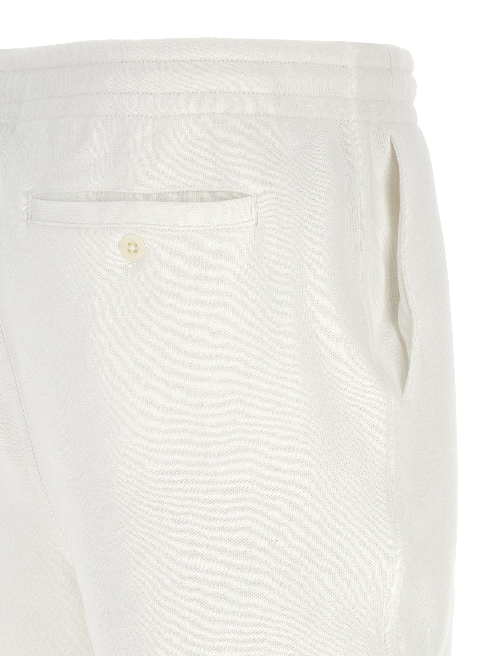 Polo Ralph Lauren White Cotton Bermuda Shorts