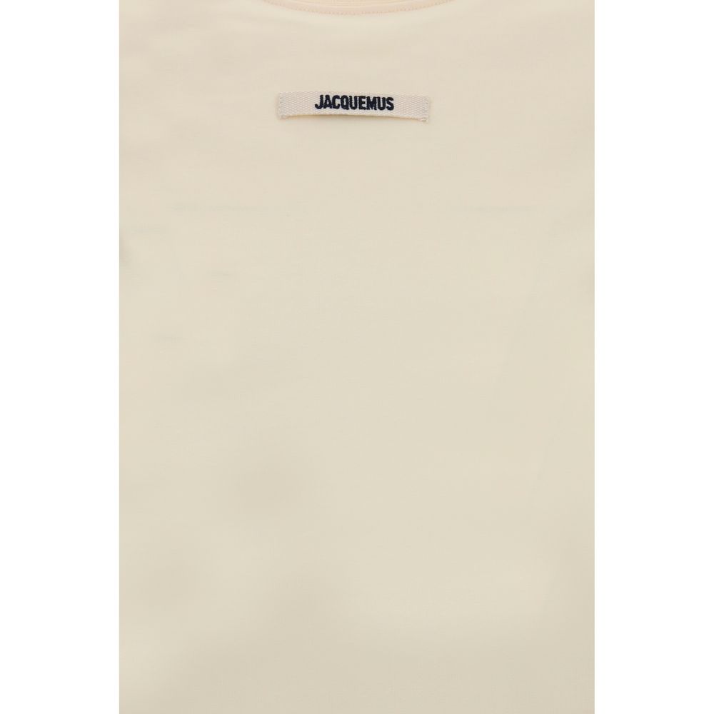Jacquemus Beige Cotton Long Sleeve T-Shirt