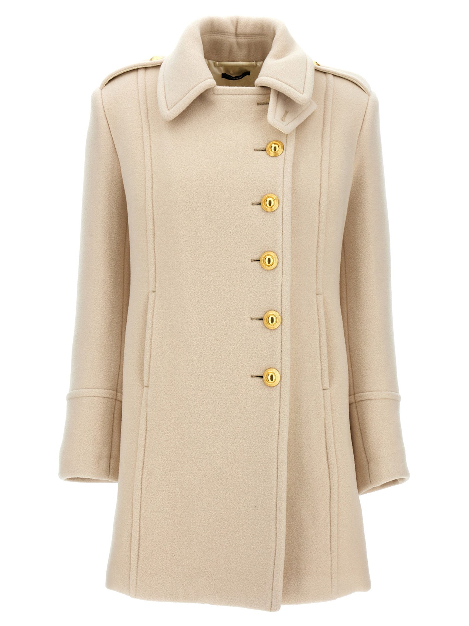Tom Ford White Wool Coat