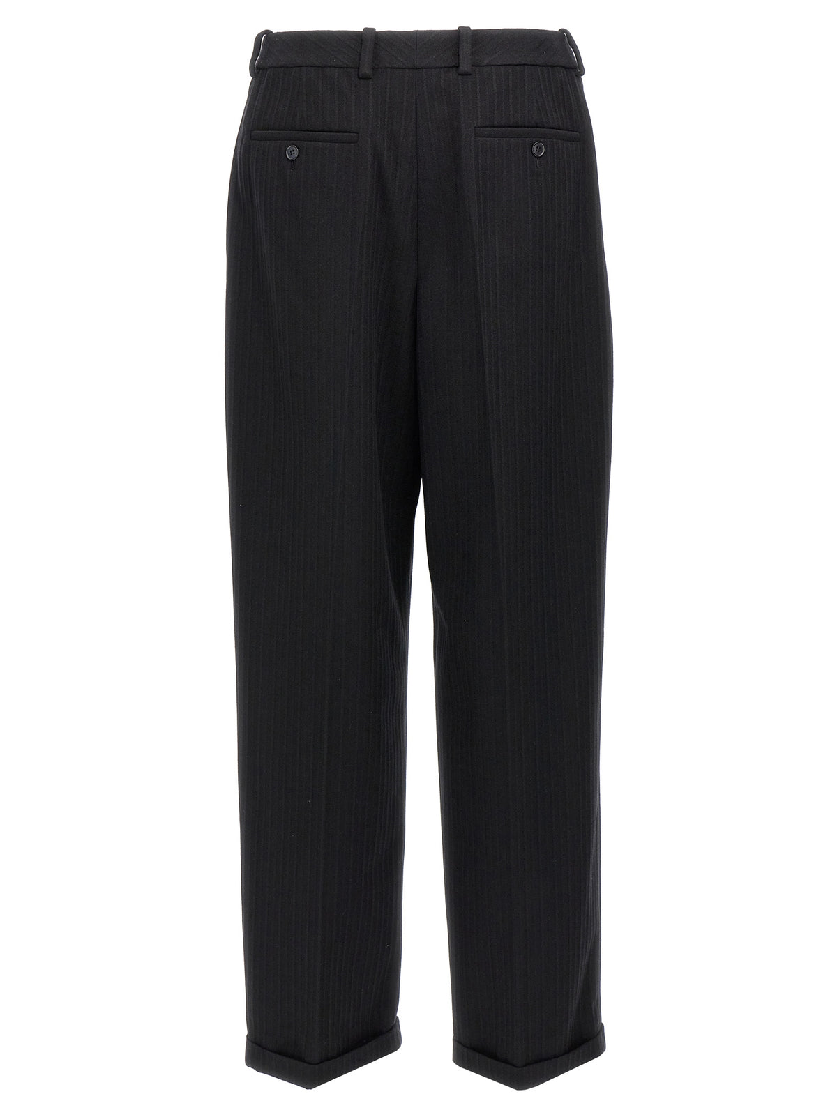 Saint Laurent Black Wool Dress Pants