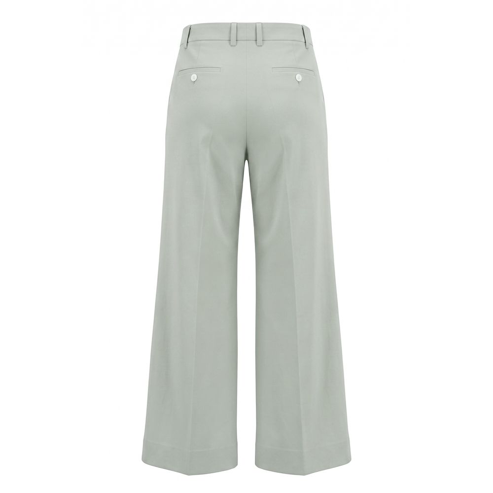 Malo Green Cotton Women Pants