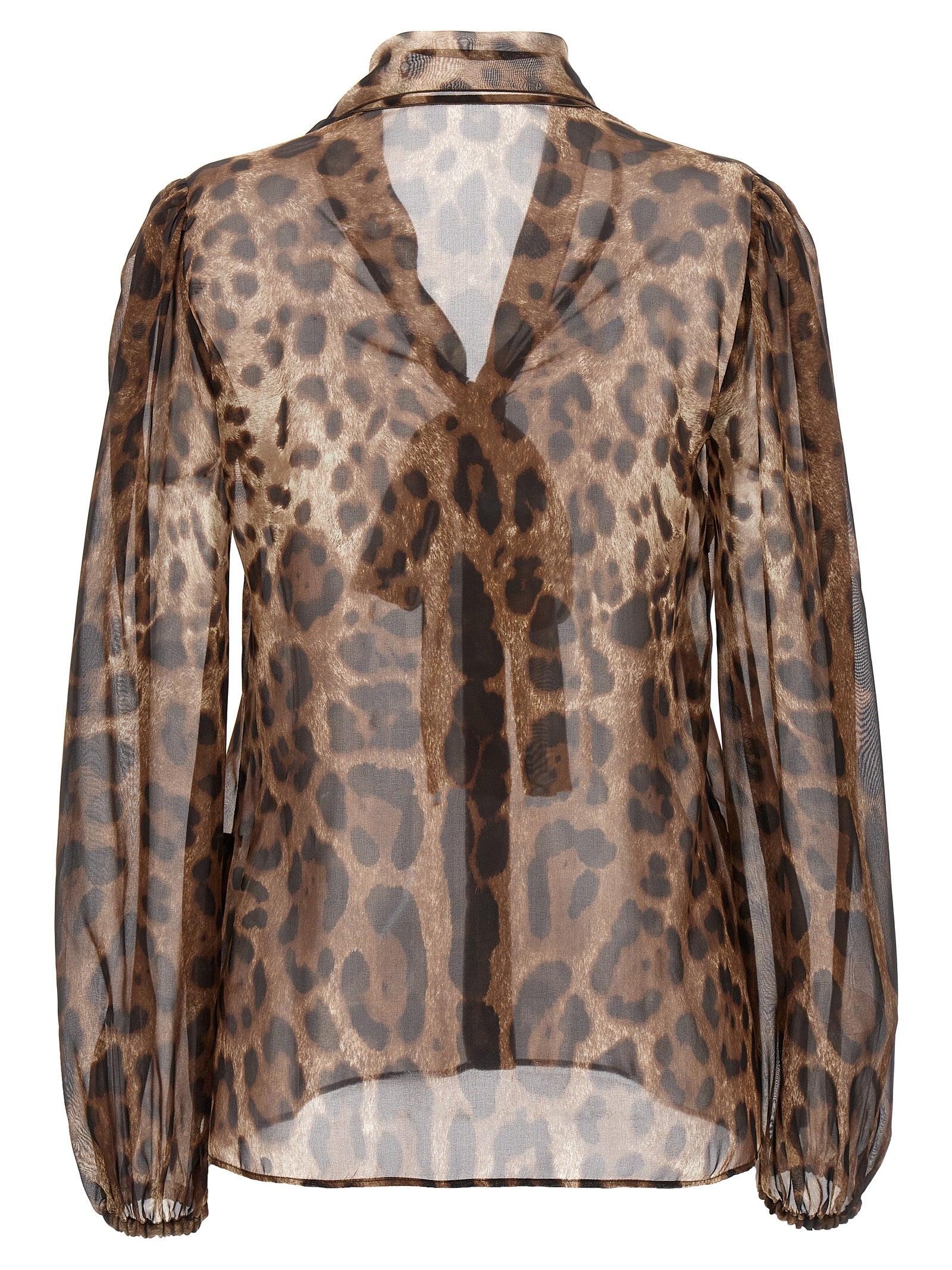 Dolce & Gabbana Multicolor Silk Blouse