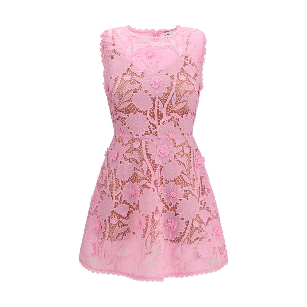 Self-Portrait Multicolor Polyester Cocktail Dress