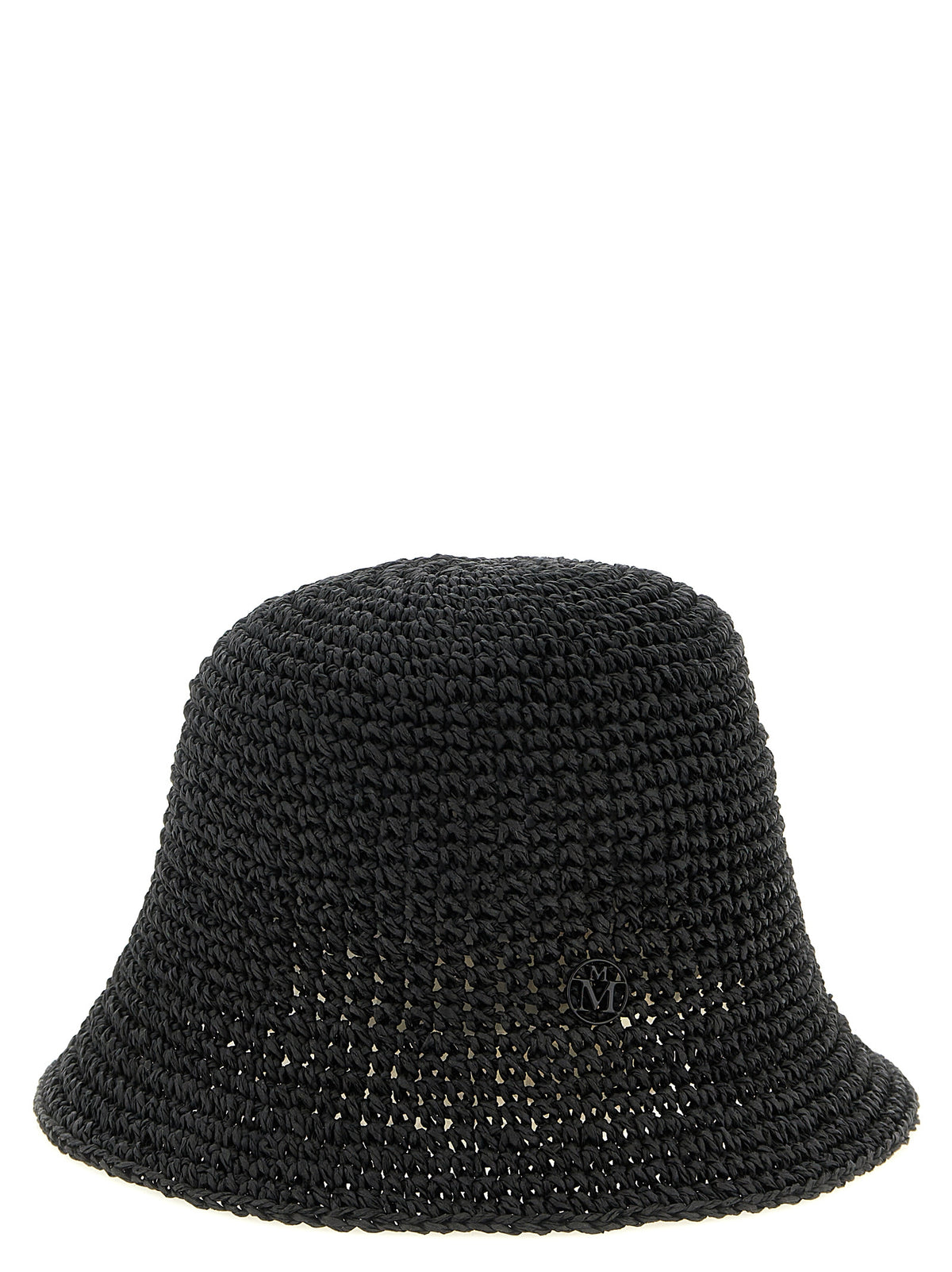 Maison Michel Black Papier Bucket Hat