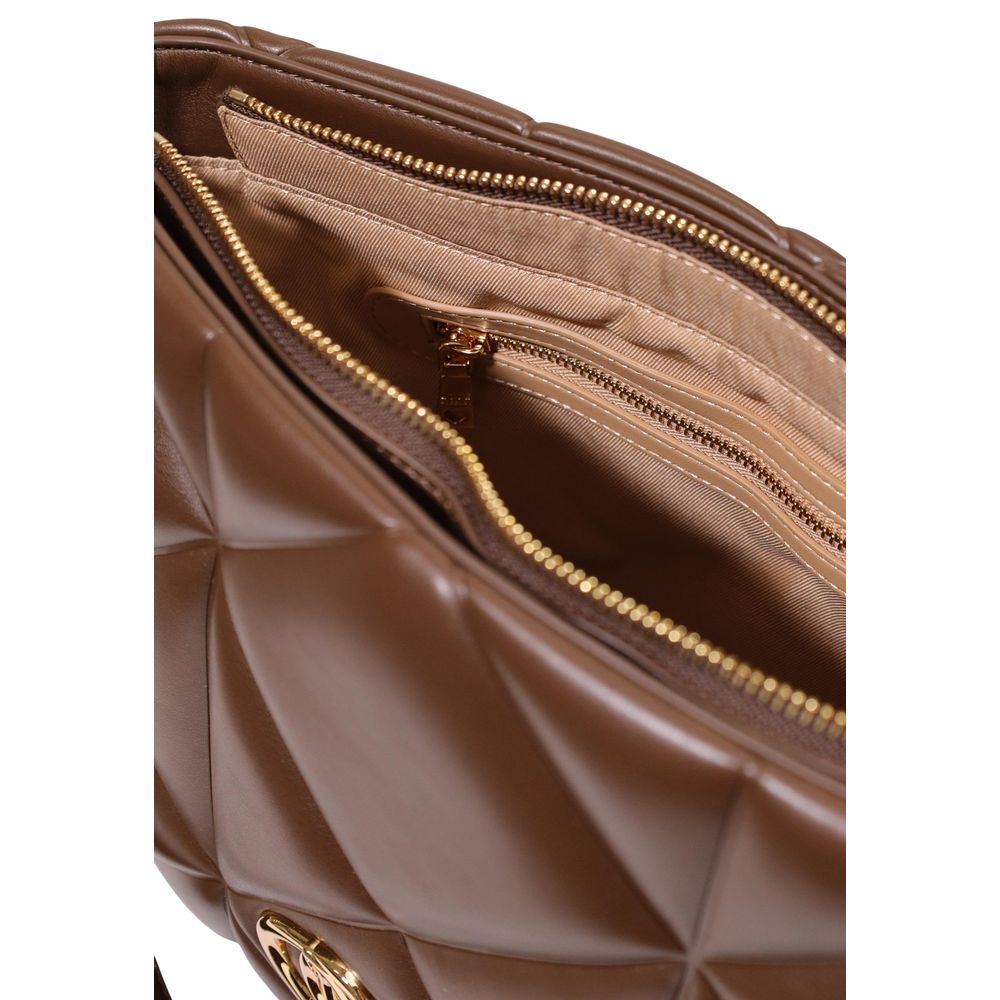 Love Moschino Brown Polyethylene Handbag