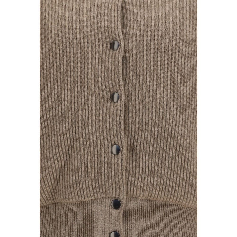 Brunello Cucinelli Beige Cashmere Bomber