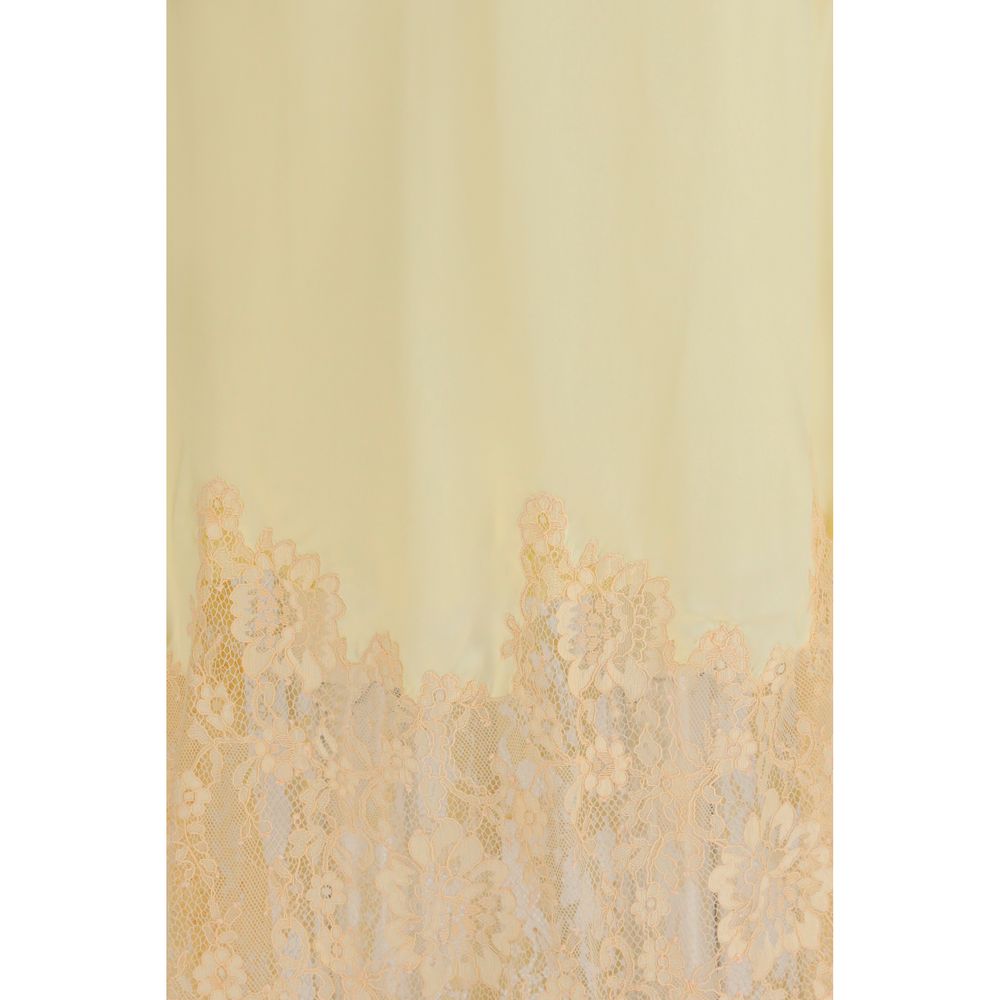 Self-Portrait Bicolor Viscose Cocktail Dress