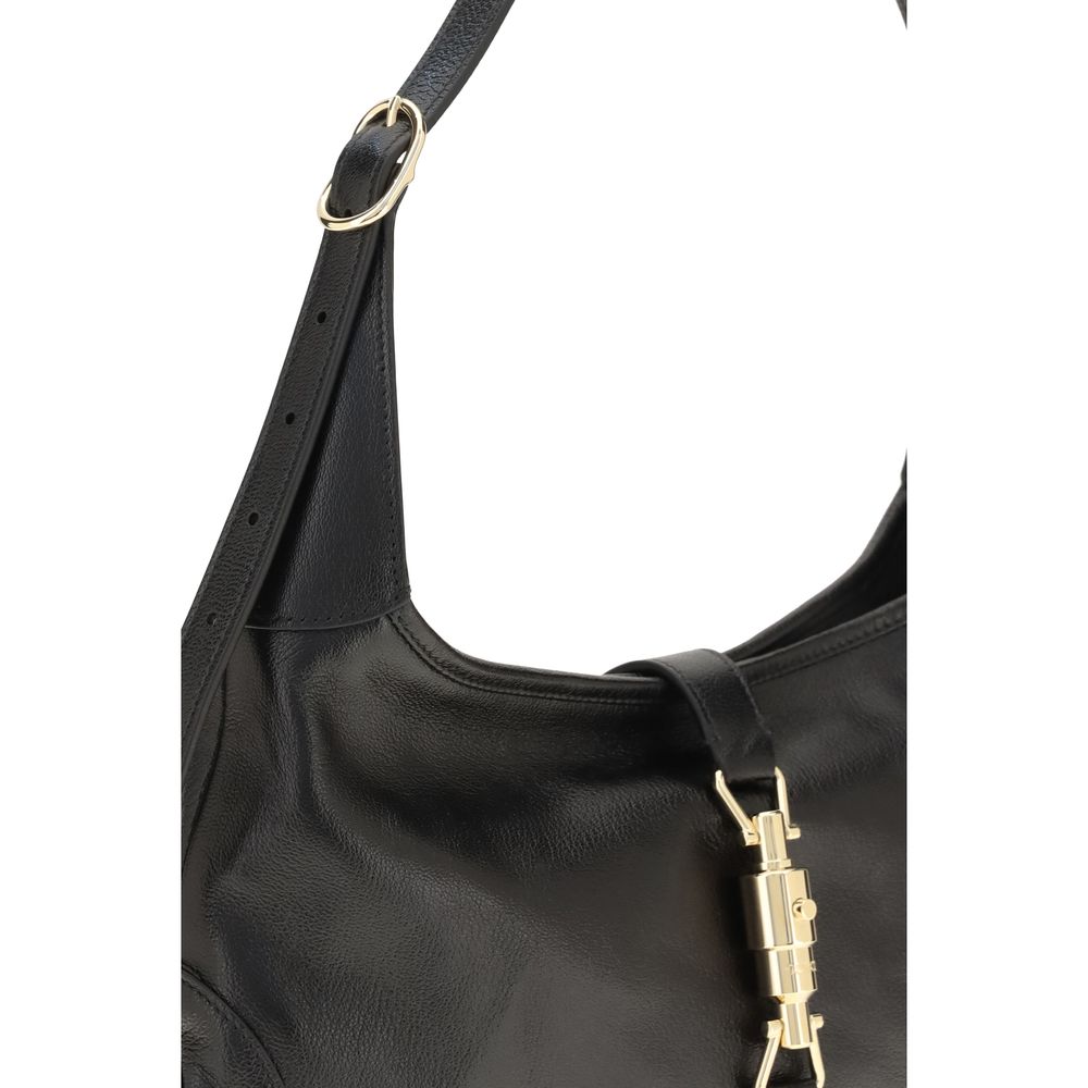 Gucci Black Calf Leather Bos Taurus Handbag