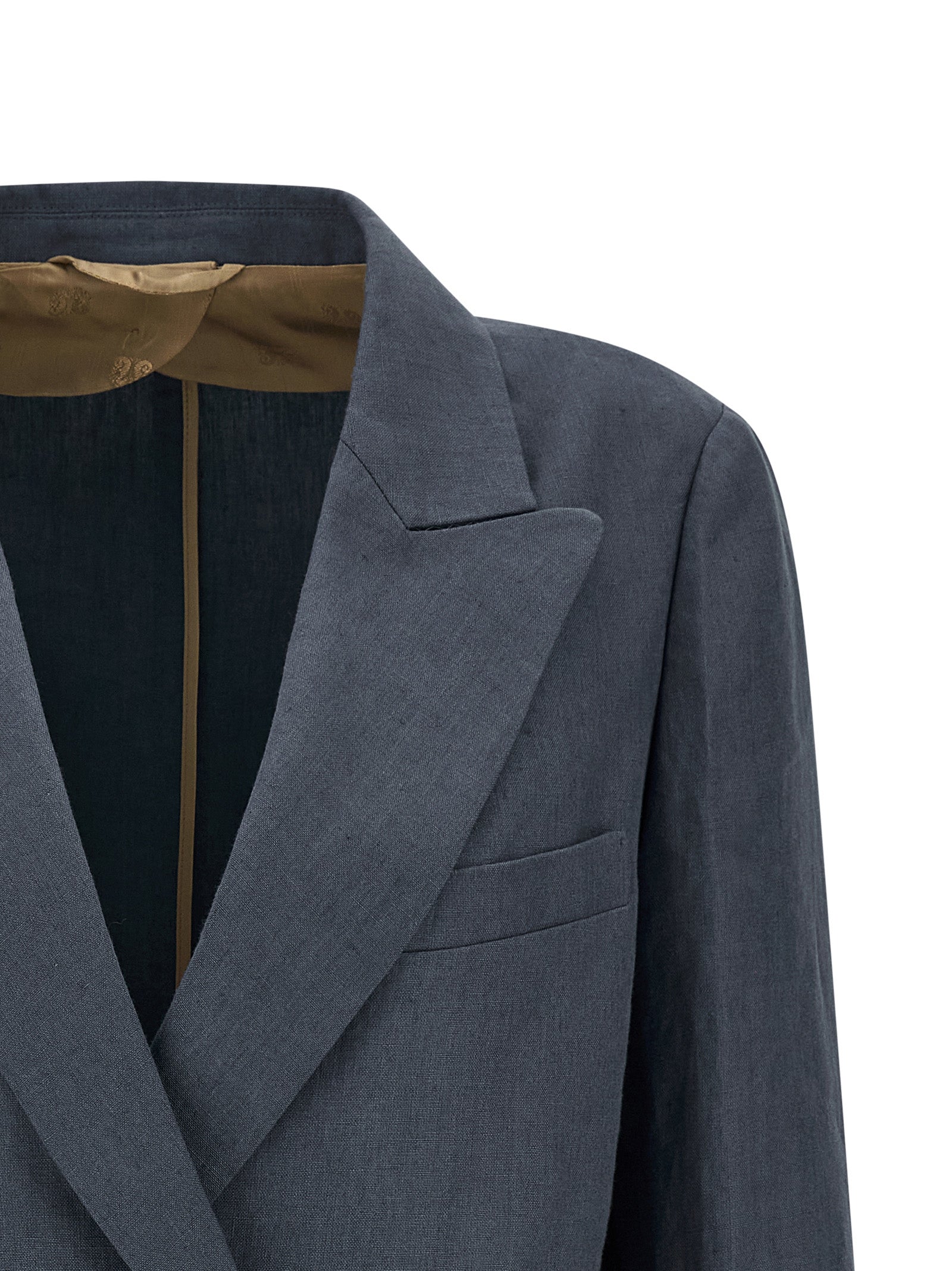 Blazé Milano Blue Linen Blazer