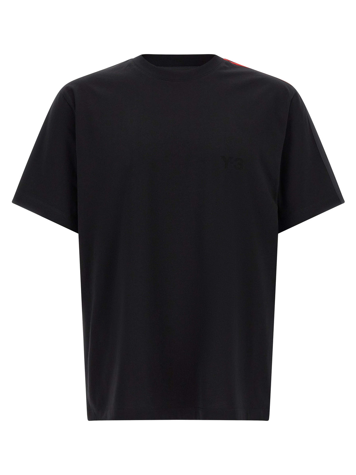 Y-3 Black Cotton T-Shirt