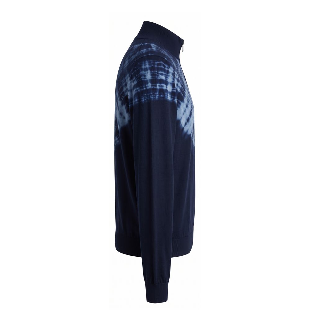 Malo Blue Cotton Men's Sweater