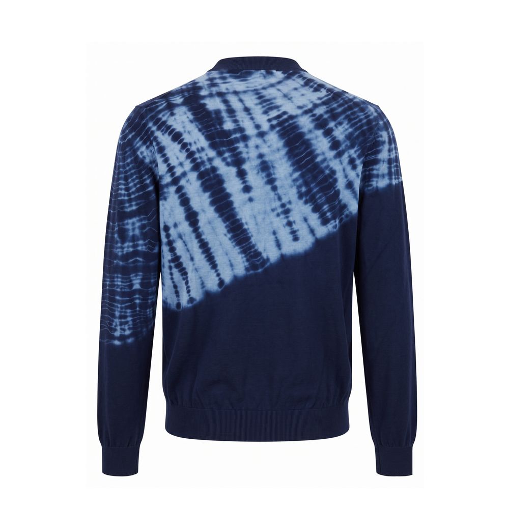 Malo Blue Cotton Men's Sweater