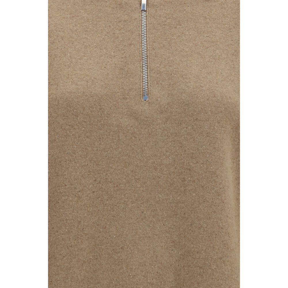 Rohe Beige Wool Oves Aries Polo Shirt
