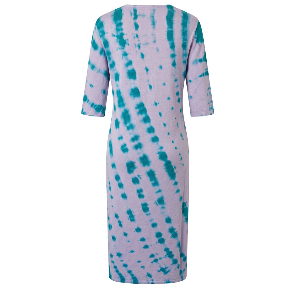 Malo Purple Cotton Women Dress