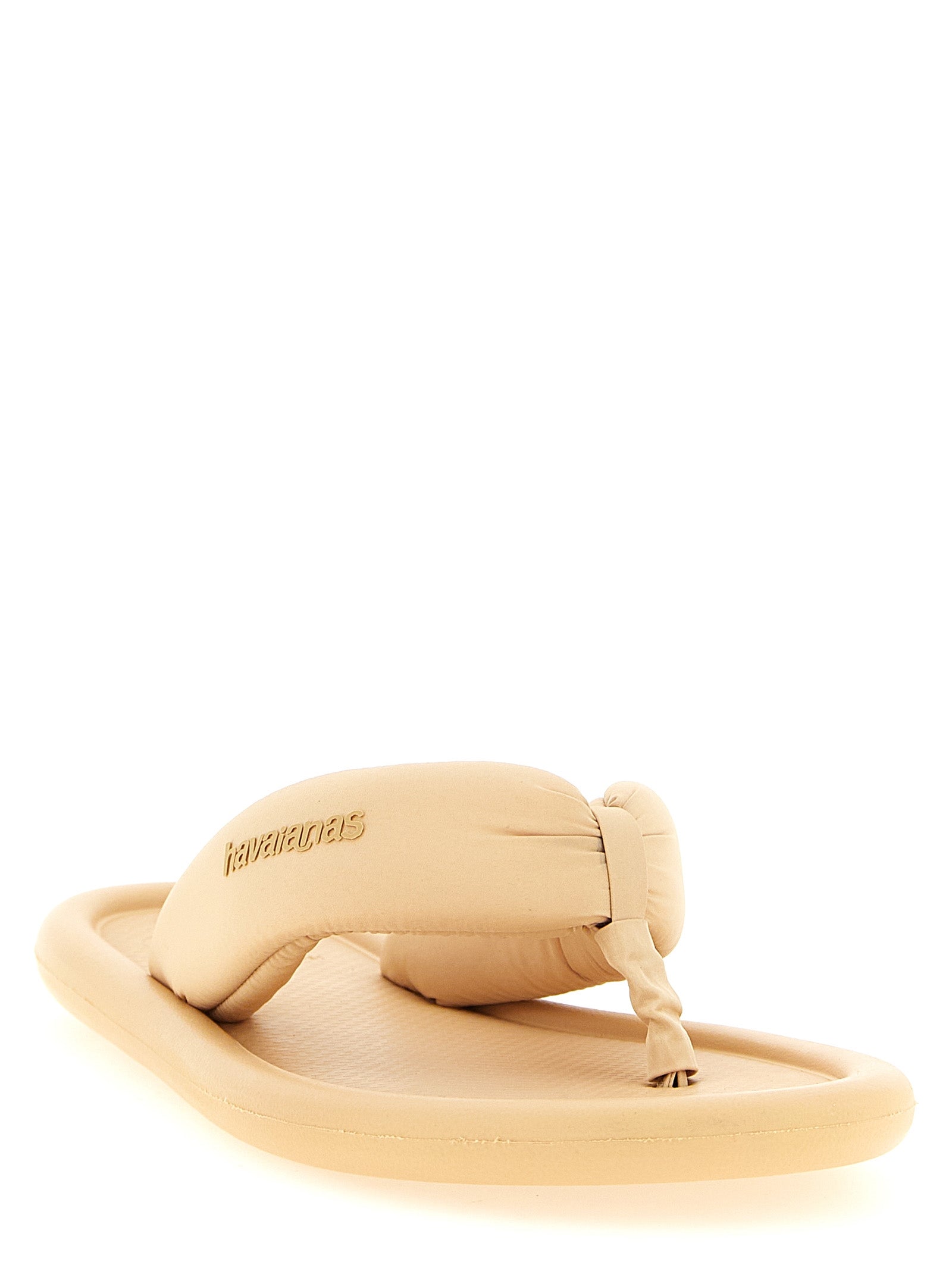 HAVAIANAS Beige Rubber Slides