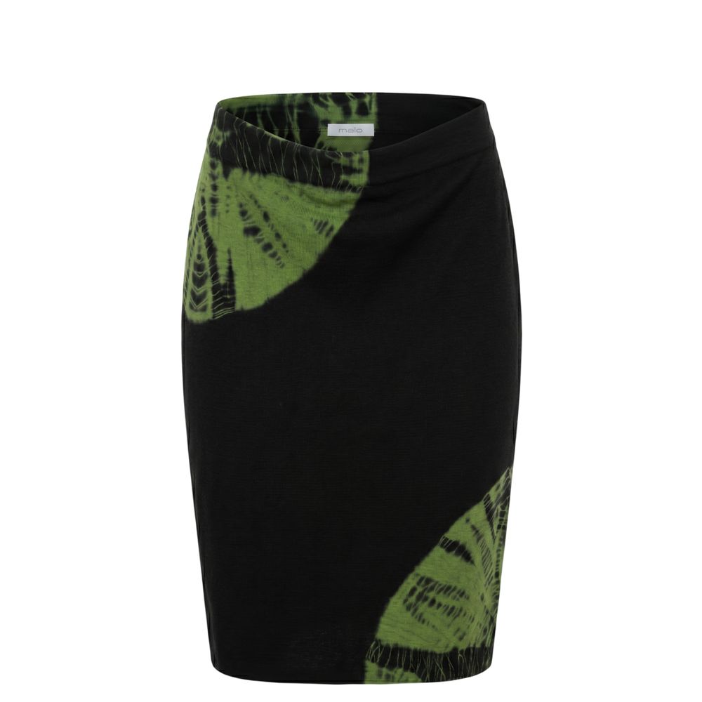 Malo Green Cotton Women Skirt