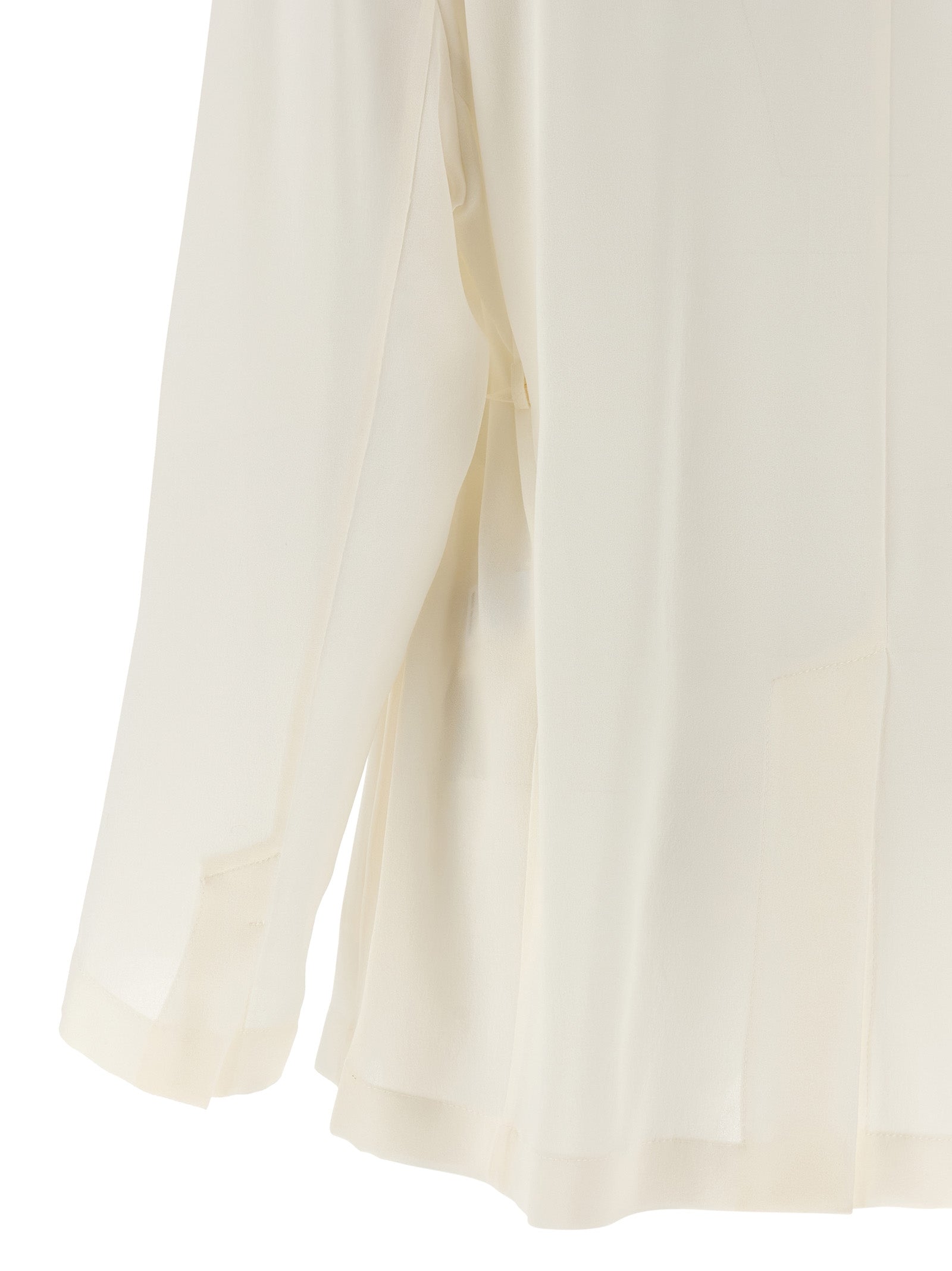 Brunello Cucinelli Beige Silk Blazer