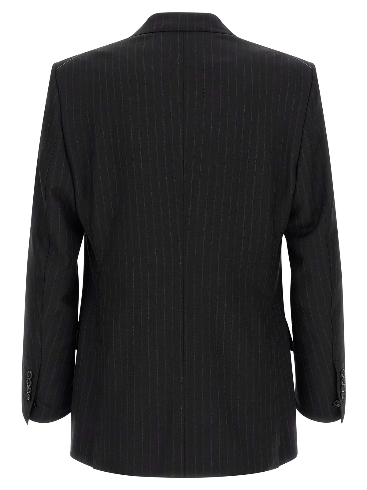 Tom Ford Black Wool Two-Piece Suit