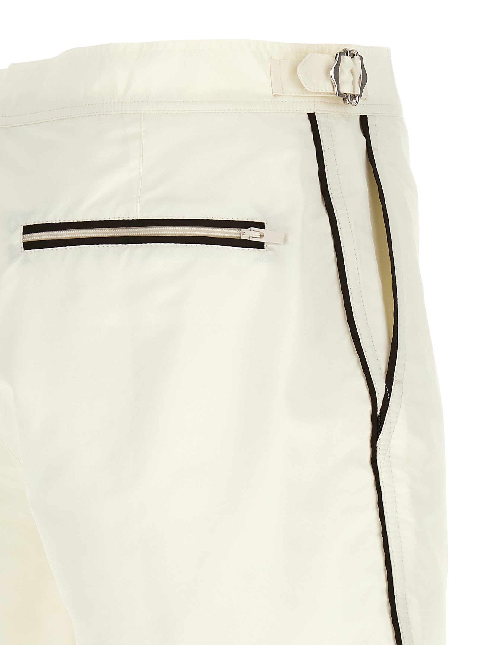 Brunello Cucinelli Beige Polyester Swim Shorts
