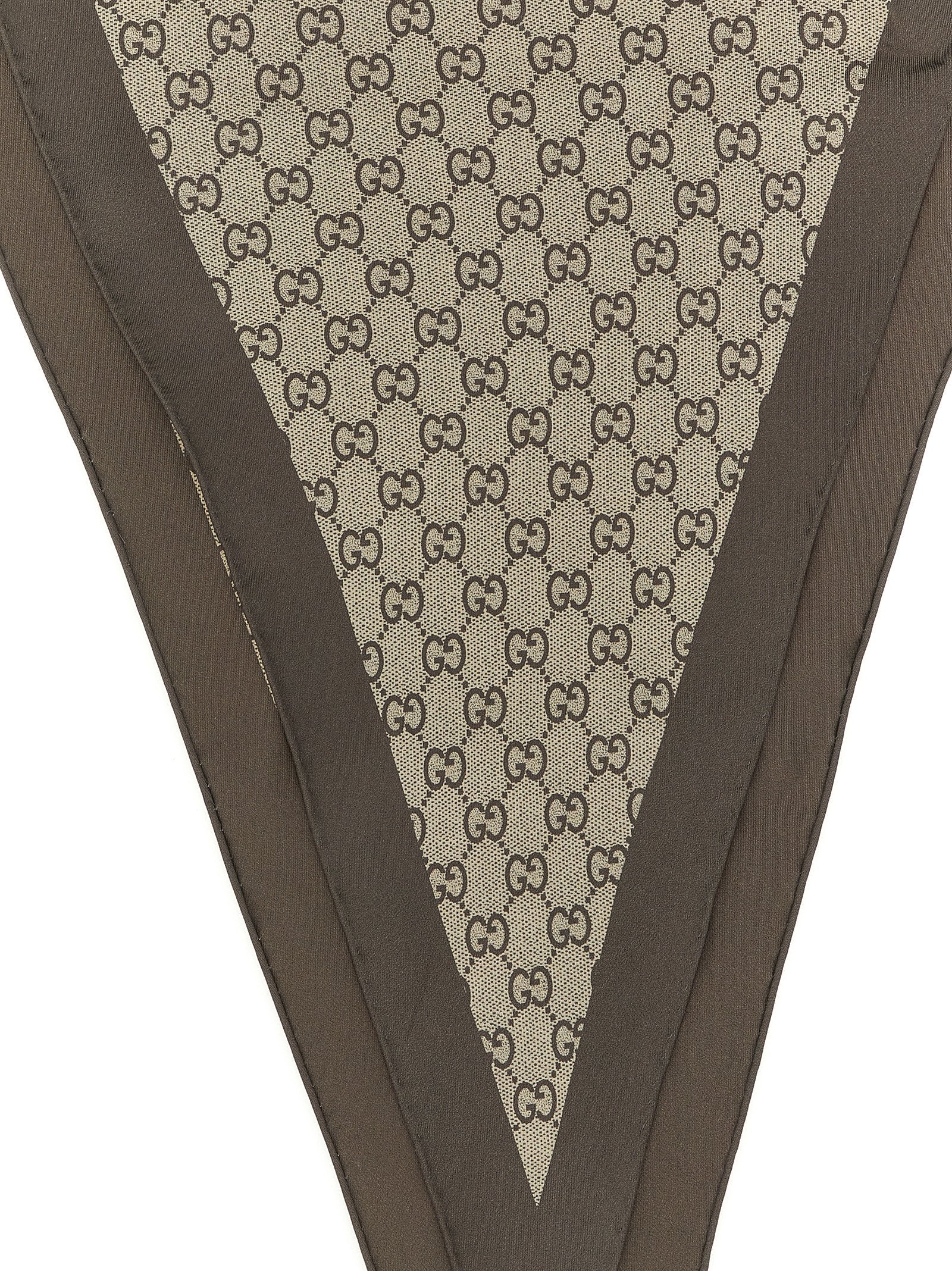 Gucci Beige Silk Foulard