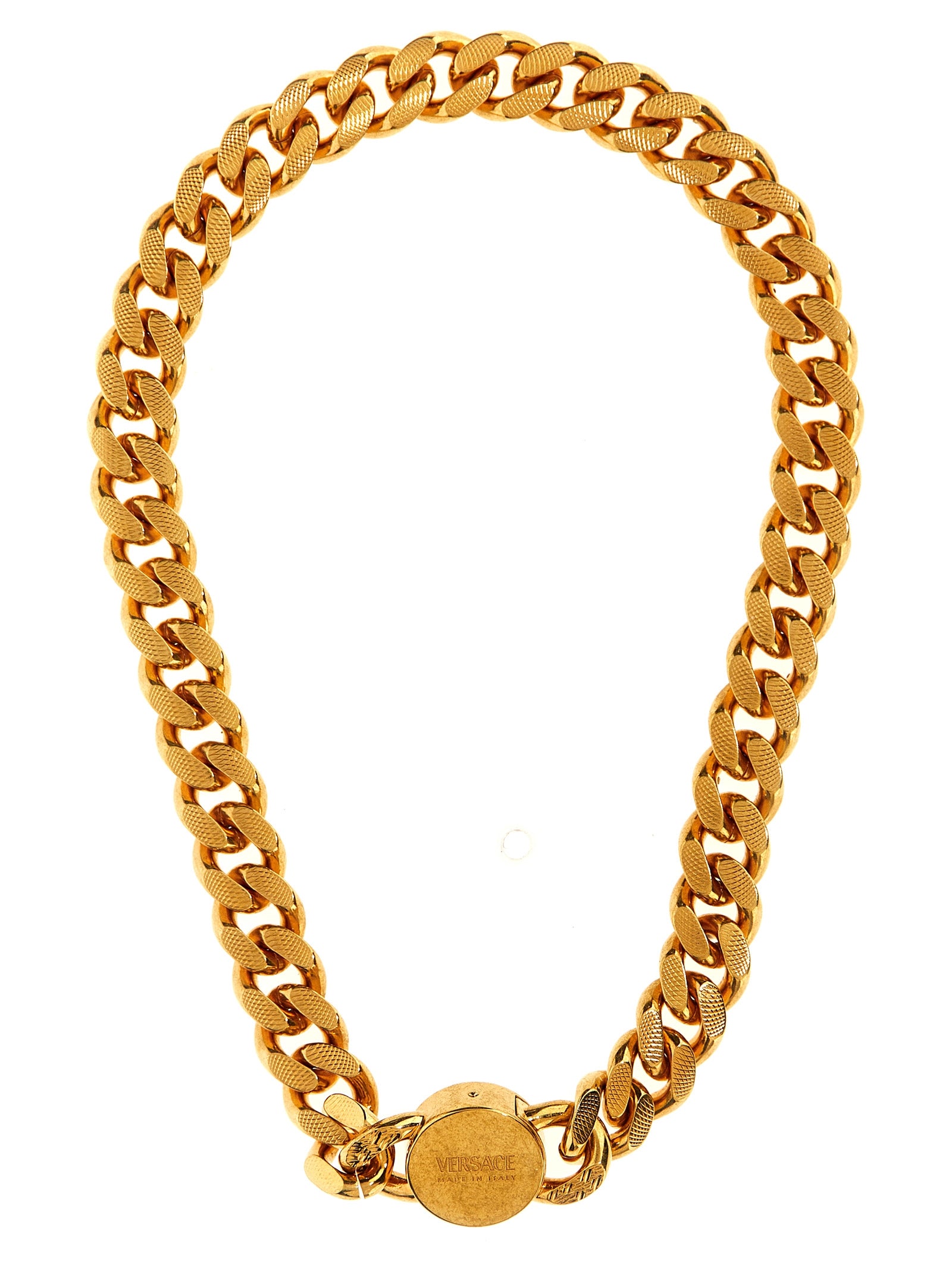 Versace Gold Metal Necklace